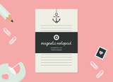 Anchor Magnetic Notepad