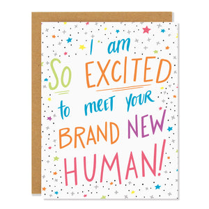 Brand New Human Card