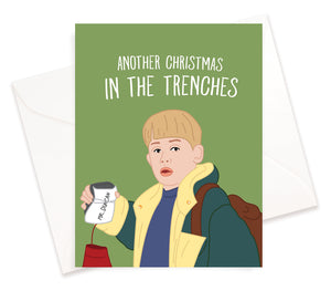 Christmas in the Trenches Card