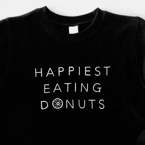 Happiest Eating Donuts