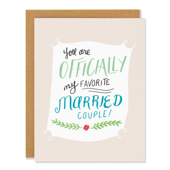 Favorite Married Couple Card
