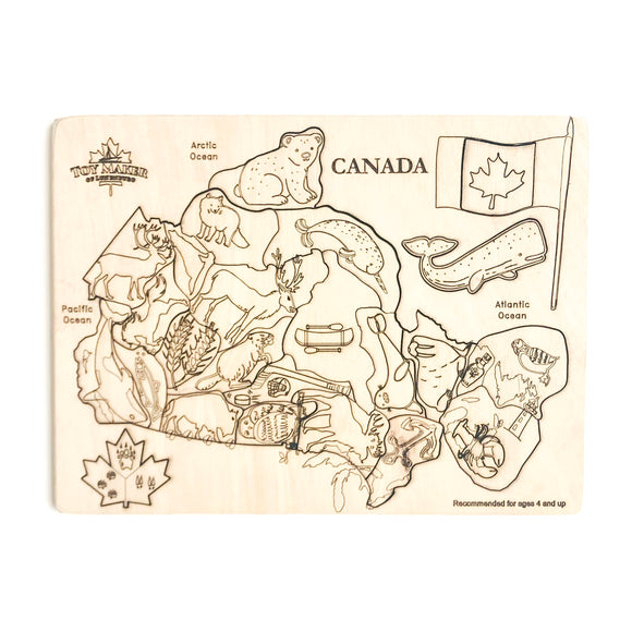 Canadian Map Puzzle
