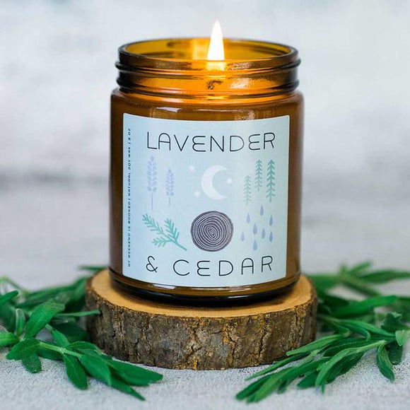 Lavender + Cedar Candle
