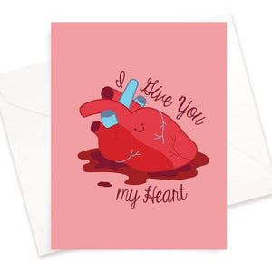 I Give You My Heart Card