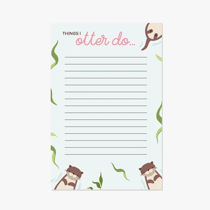 Thing I Otter Do Magnetic Notepad