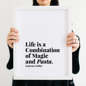 Magic and Pasta Print