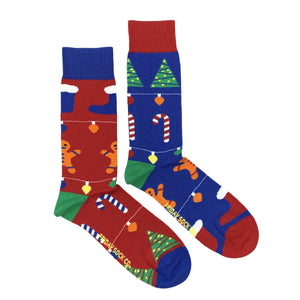Gingerbread Ugly Christmas Socks