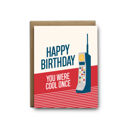 Cool Once Birthday Card