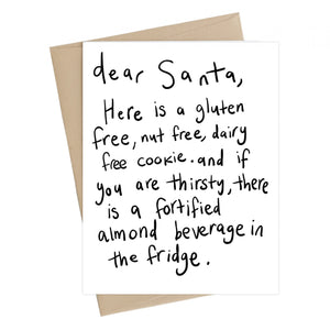 Dear Santa Card