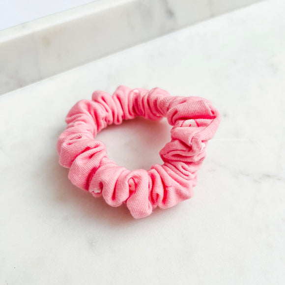 Little Pink Hearts Scrunchie Hair Tie