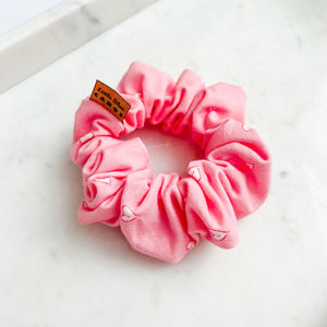 Little Pink Hearts Scrunchie