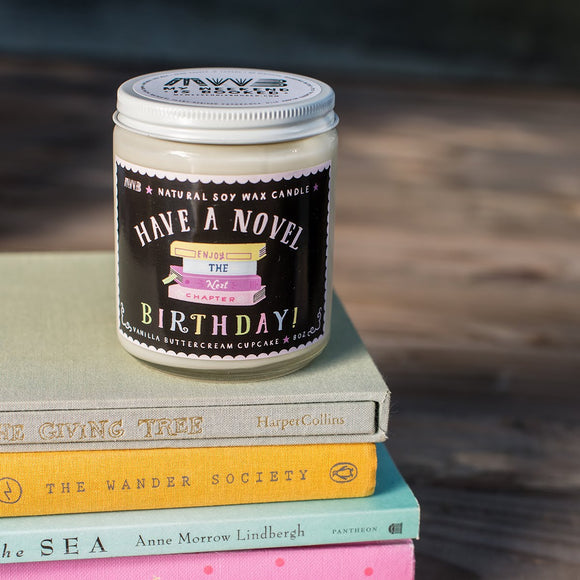 Have A Novel Birthday Candle