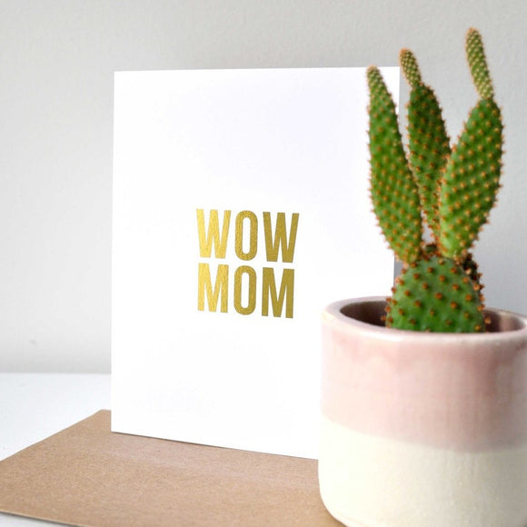 WOW MOM Card